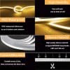 Neon Strip Light Pink 12V DC [5 Meter] - Image 4