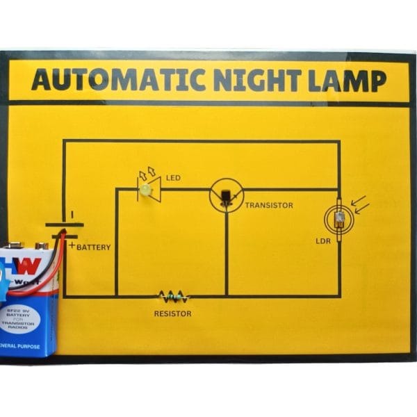 Automatic Night Lamp Working Model