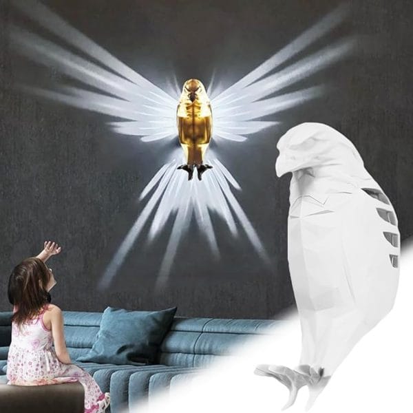 Bald Eagle Night Wall Lamp/Home Decor, LED - Image 4