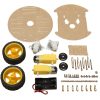 2WD Mini Round Double-Deck Smart Robot Car Chassis DIY Kit - Image 3