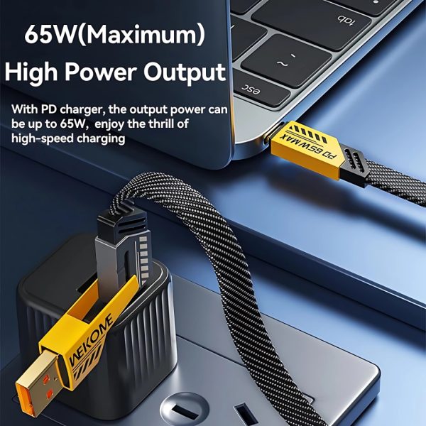 4-in-1 65W Fast Charging & Data Transfer Cable - Image 3