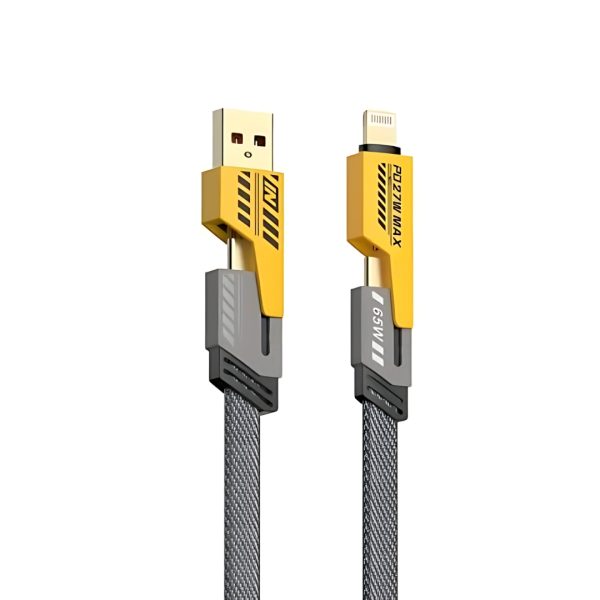 4-in-1 65W Fast Charging & Data Transfer Cable - Image 5