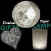 Customized 3D Photo Model – Globe, Half Curve, or Heart Shape Personalized Gift - Image 2