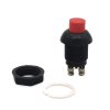 Push Button Horn Switch Round OFF-ON 1A/125V 2PIN - Image 2