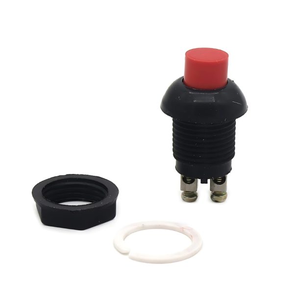 Push Button Horn Switch Round OFF-ON 1A/125V 2PIN - Image 2