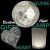 Customized 3D Photo Model – Globe, Half Curve, or Heart Shape Personalized Gift - Image 9