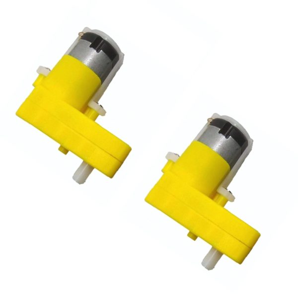 L Shaped BO Motor Single Axis Gear Motor Speed Ratio 1: 48 3V-6V 120-300 RPM - Image 3