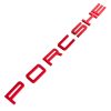 3D Printed Wall Art – “Porsche” (Custom Name)