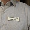 Custom Name & Title Badge – Personalized 3D Printed Shirt Tag - Image 2