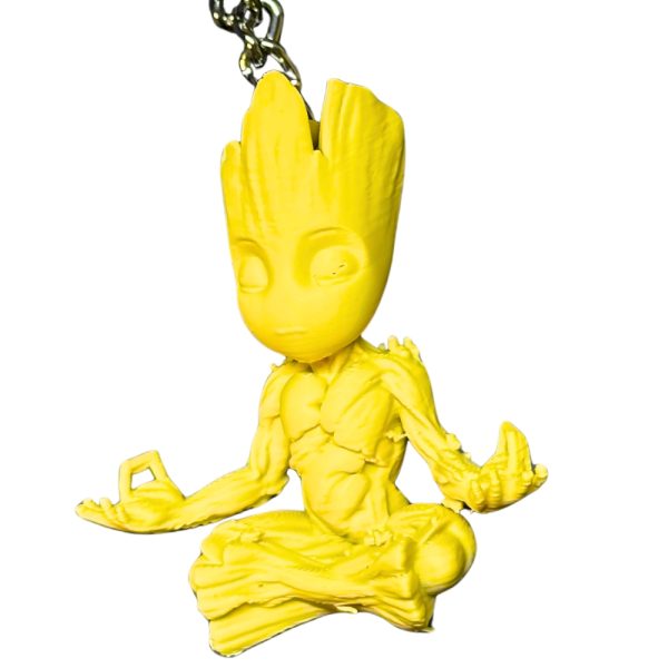 3D Printed Groot Keychain – High Quality Marvel-Inspired Design - Image 3
