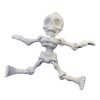 Skeleton Keychain 3D Printed with Moving Hands, Legs & Neck