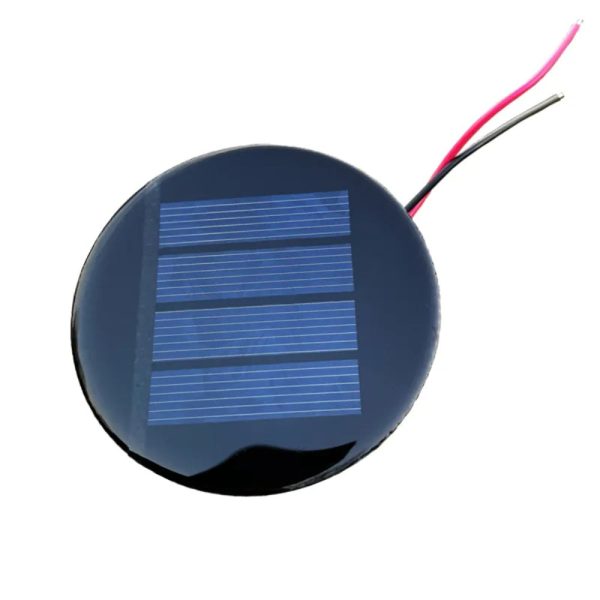 Circular Solar Panel 62mm – 2V 130mA for Educational Kits & DIY Projects - Image 2